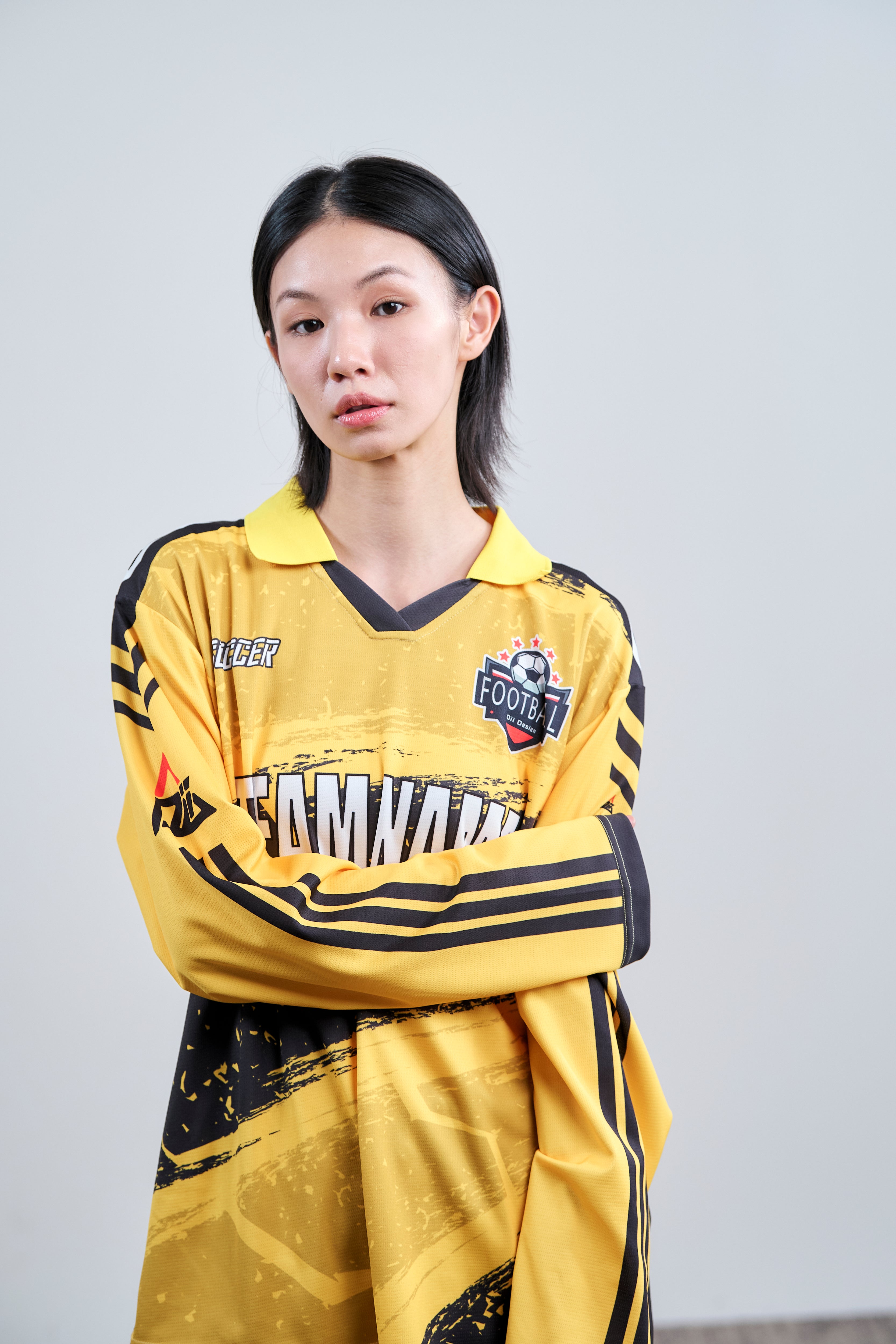 長袖足球上衣